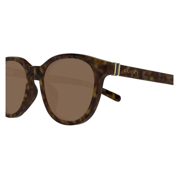 New GUCCI Havana Square GG1674SK 002 Sunglasses Women - Picture 3 of 3